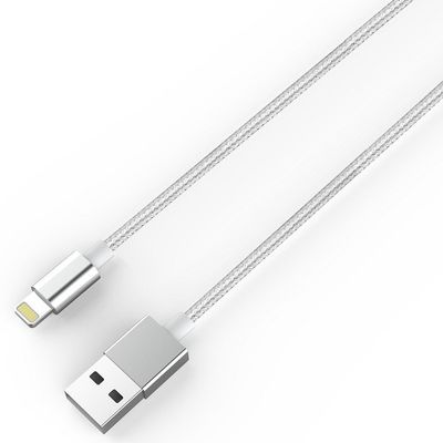 2.4A MFI 10ft Braided Lightning Cable Charger For Iphone