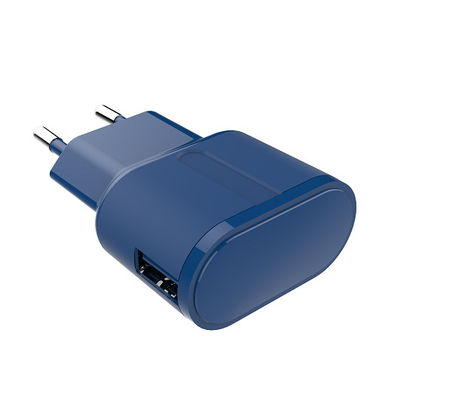 Black CE RoHS 5V1A EU Travel Charger