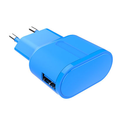 Black CE RoHS 5V1A EU Travel Charger