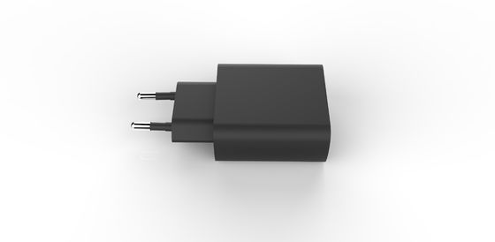 Black 12V1.5A QC3.0 European USB Charger