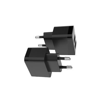 Dual Ports ErP 5V2.4A European USB Charger Mobile Cable Charger