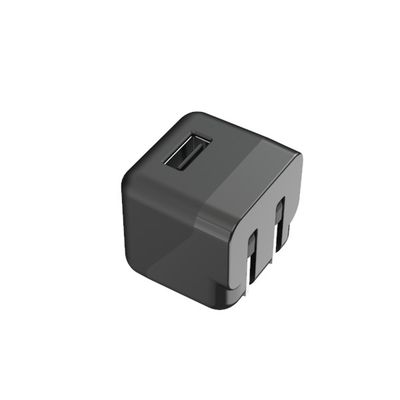 Single USB ETL 5V1A USA Wall Charger With Flip 100-240V