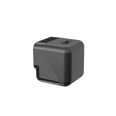 Single USB ETL 5V1A USA Wall Charger With Flip 100-240V