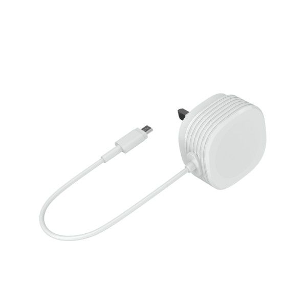 Fireproof PC ErP 5V2.4A UK Mains Charger Micro Usb Cable